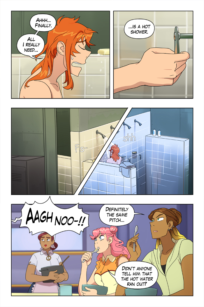 burn treatment shower